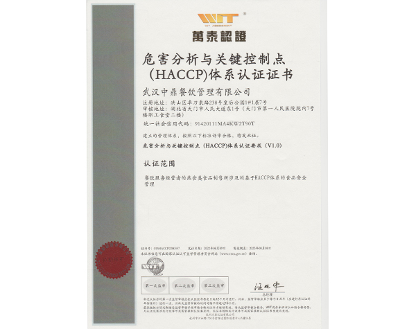 危害分析与关键控制点（HACCP）...